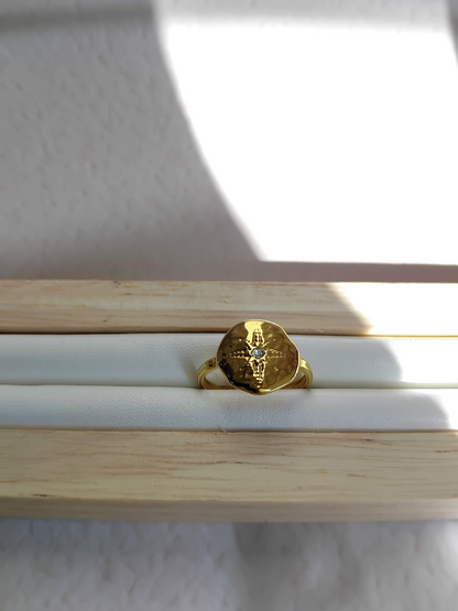 Calendrier de l’Avent – 7 cases finition dorée