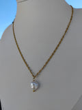 Collier de dos Céleste