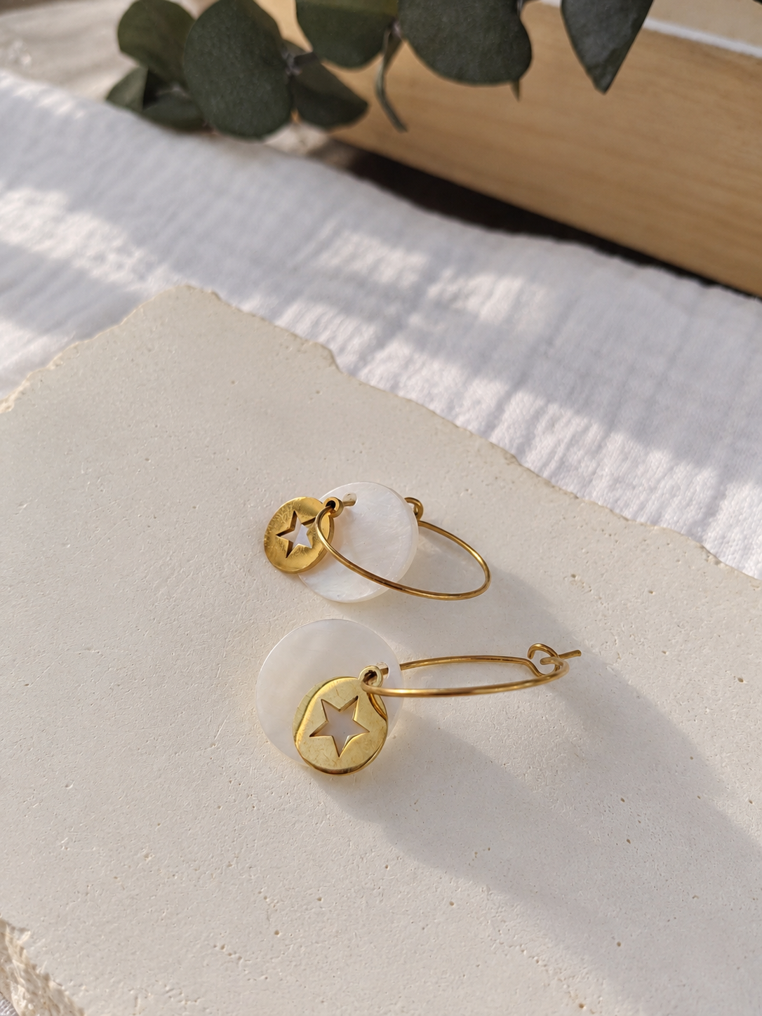 Boucles d'oreilles Thaïs