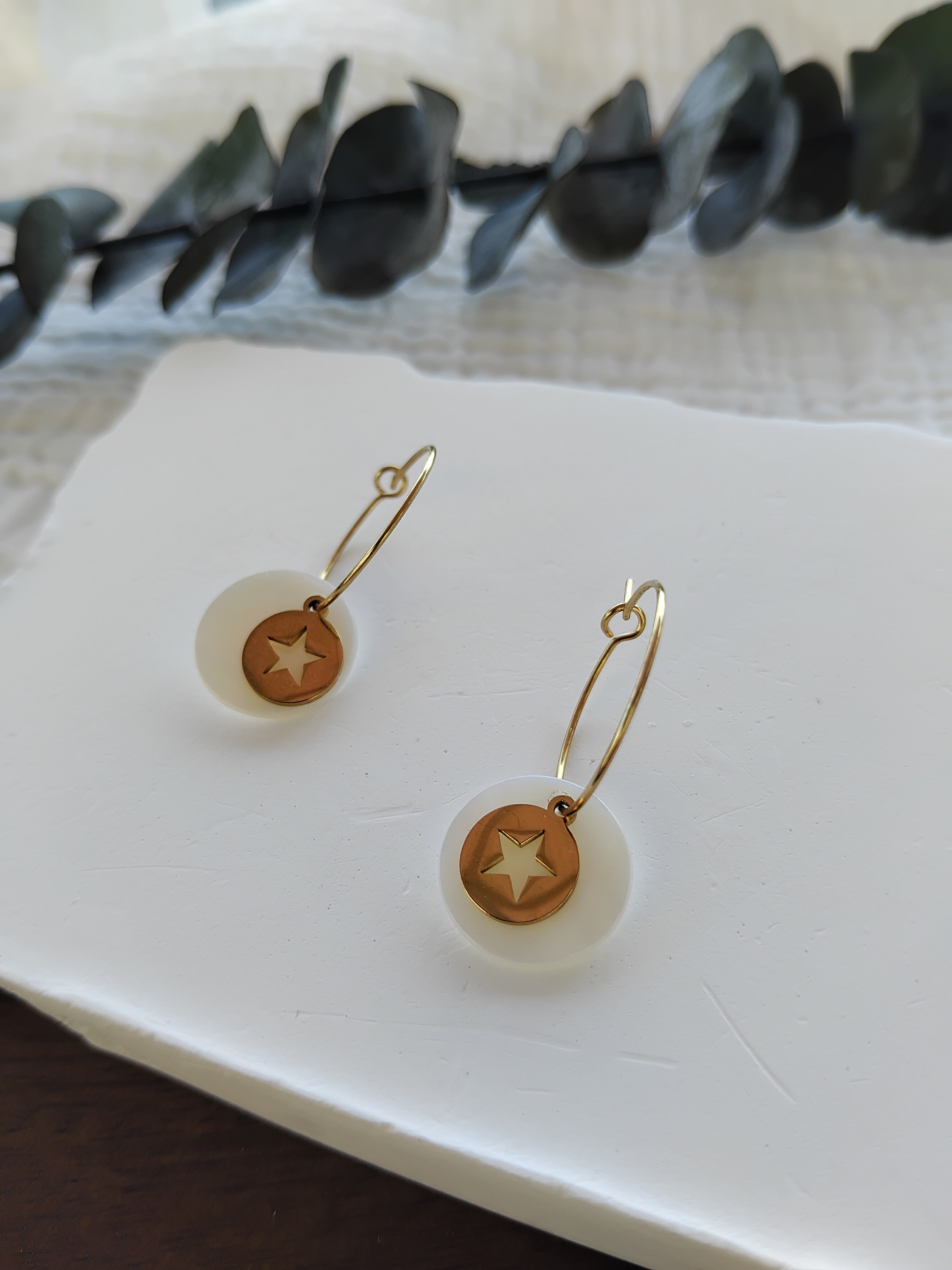Boucles d'oreilles Thaïs