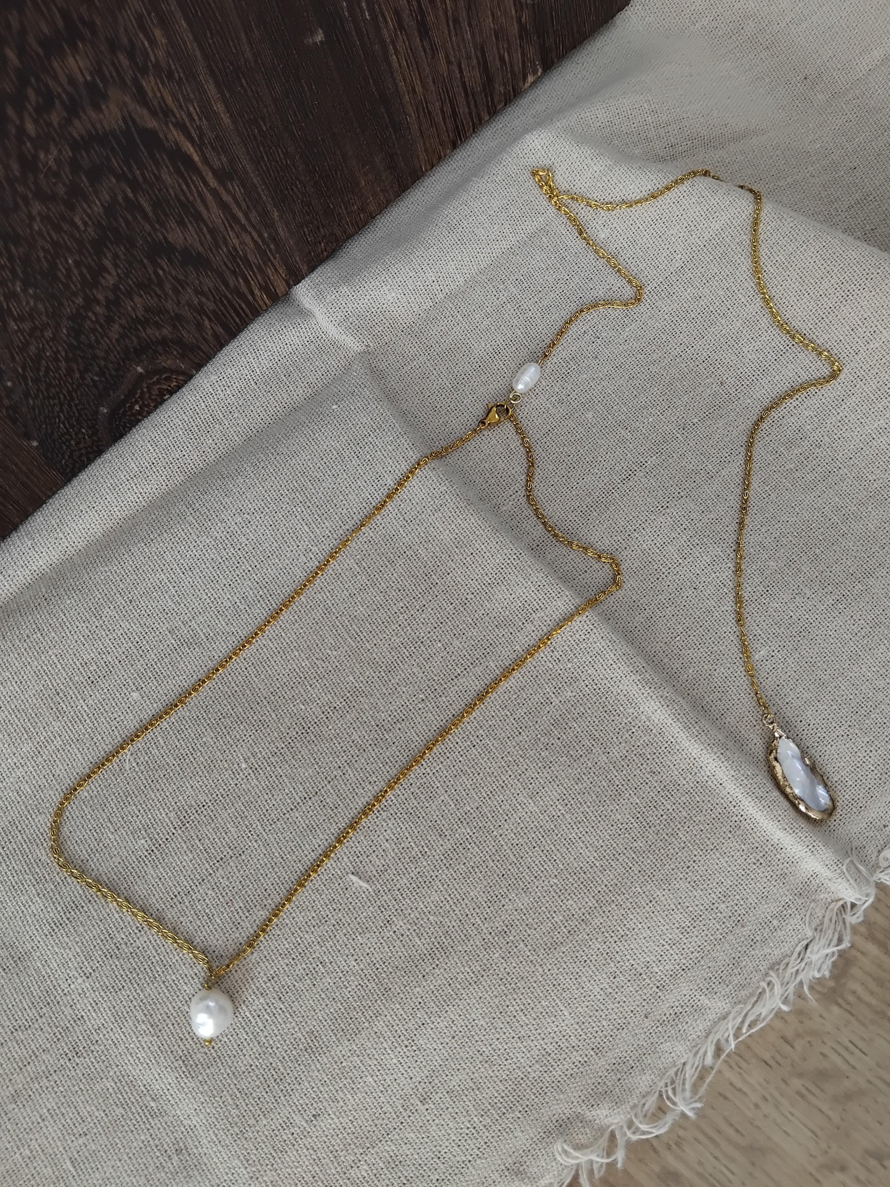 Collier de dos Céleste