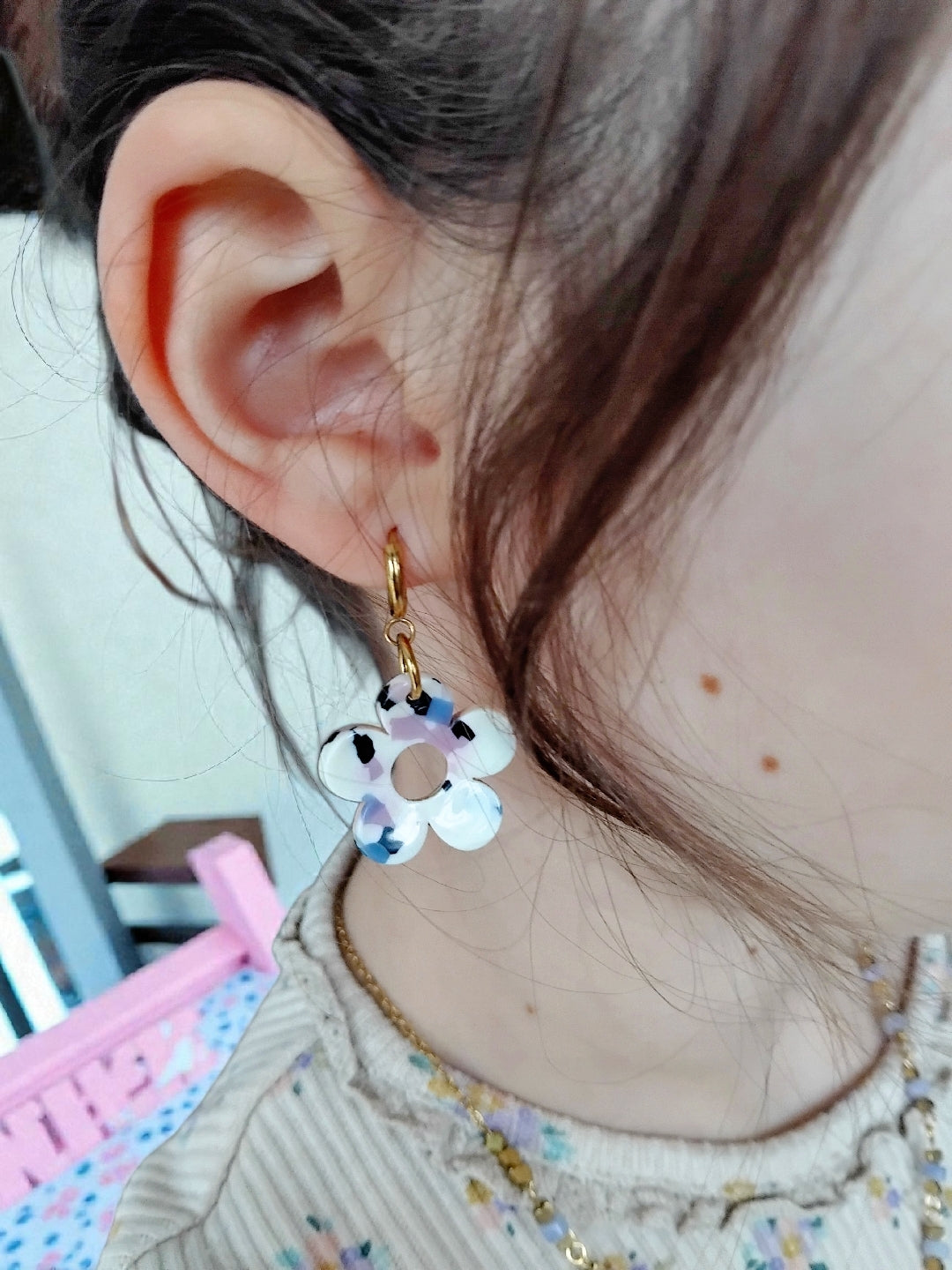 Boucles d'oreilles Lou