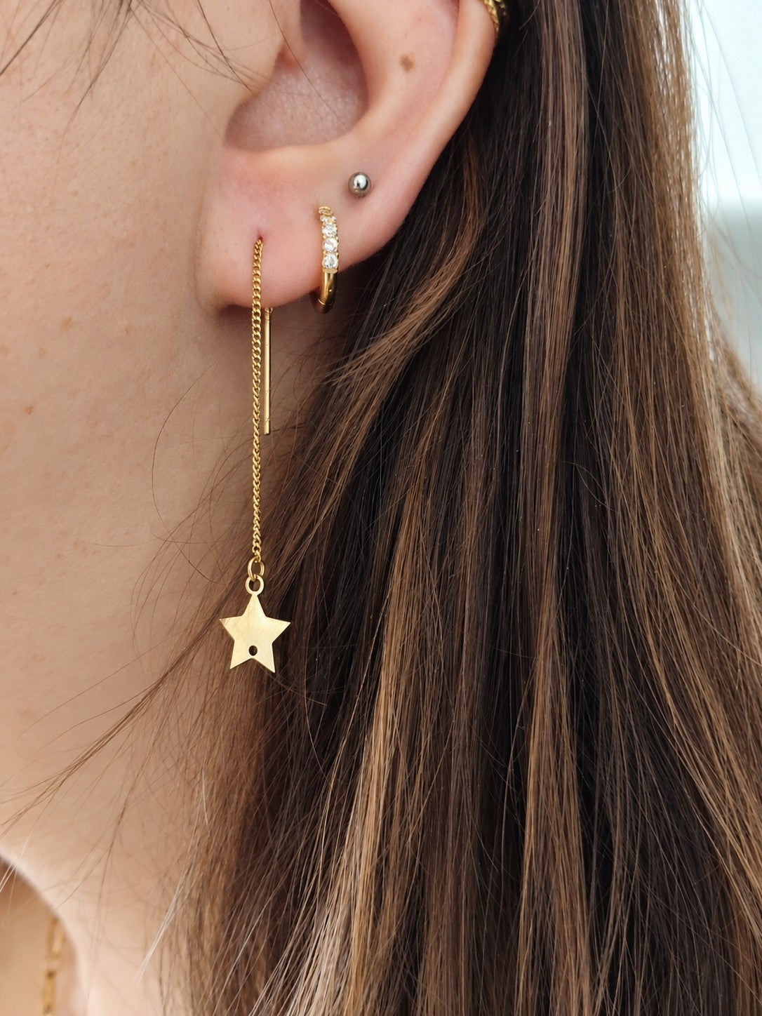 Boucles d'oreilles Lou