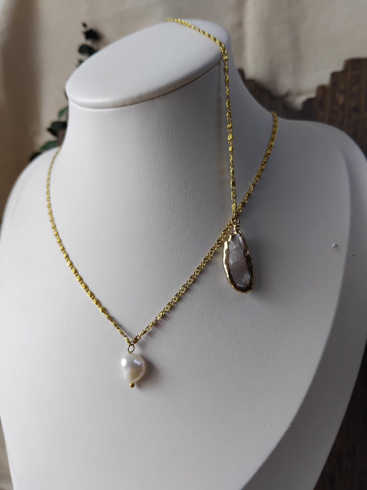 Collier de dos amovible Céleste