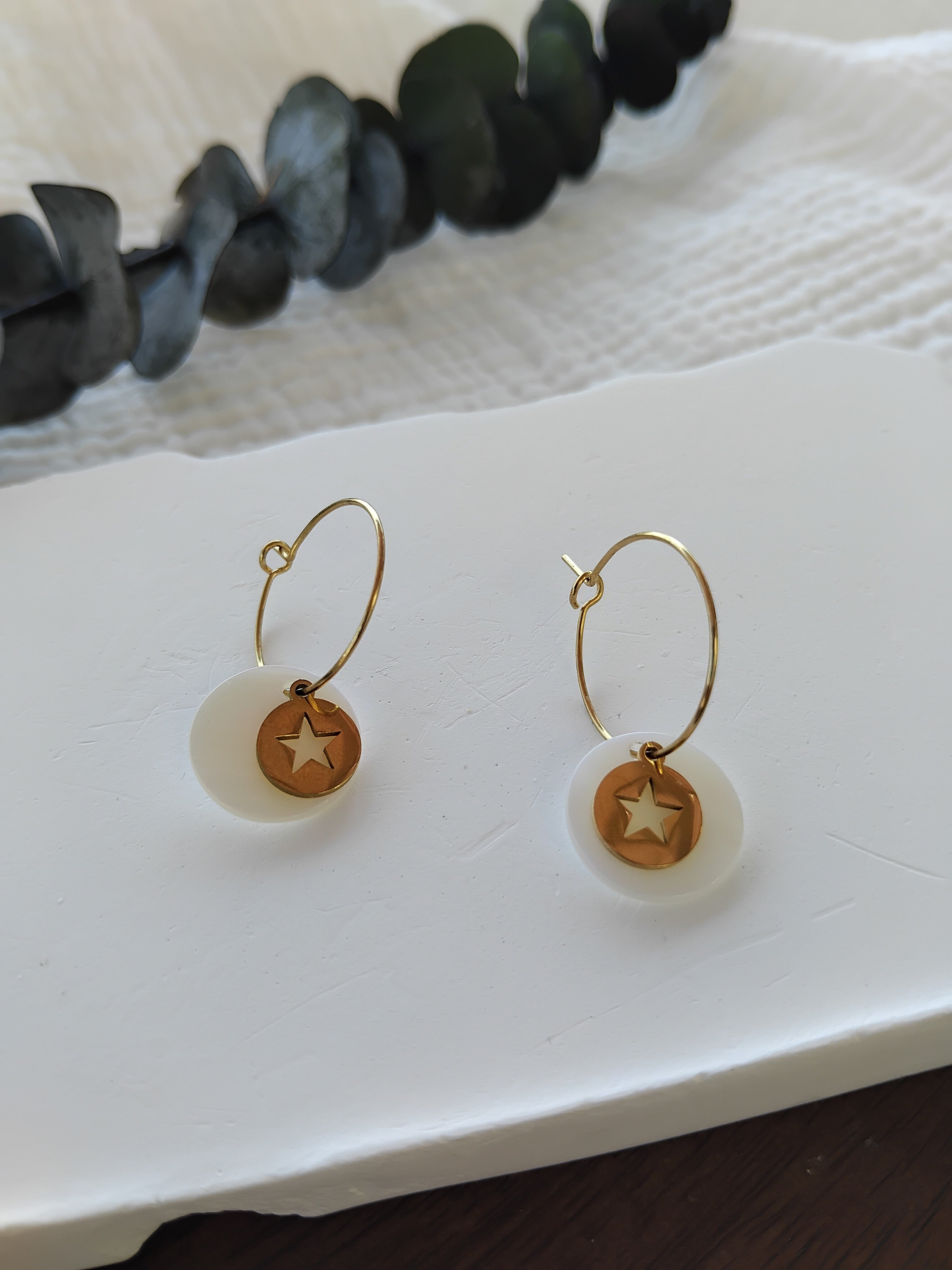 Boucles d'oreilles Thaïs