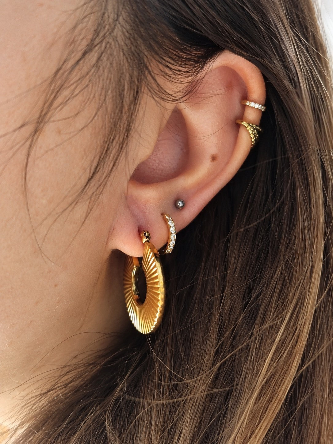 Boucles d'oreilles Hélio