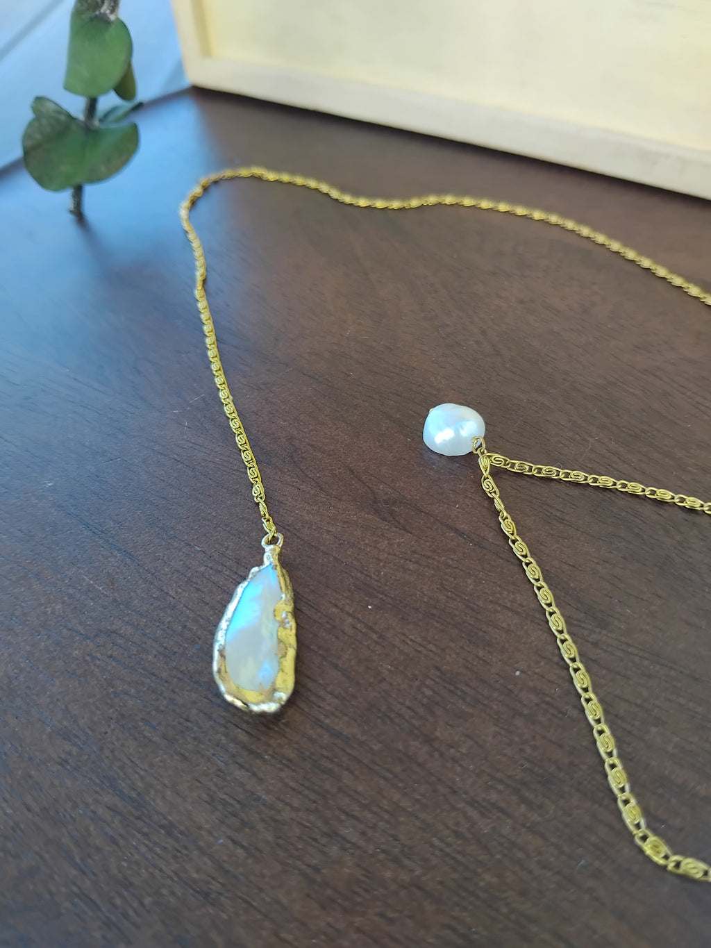Collier de dos Céleste