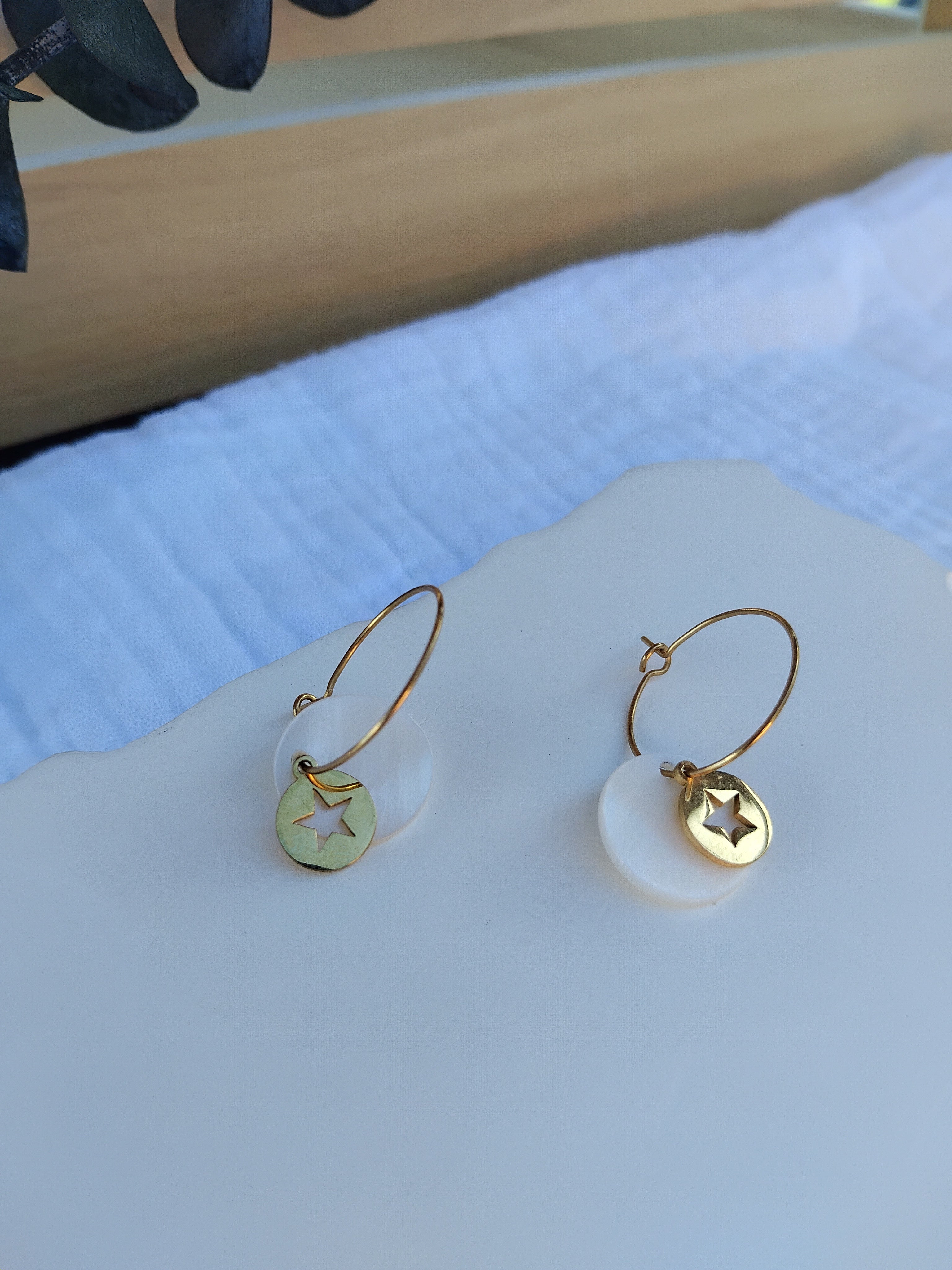 Boucles d'oreilles Thaïs