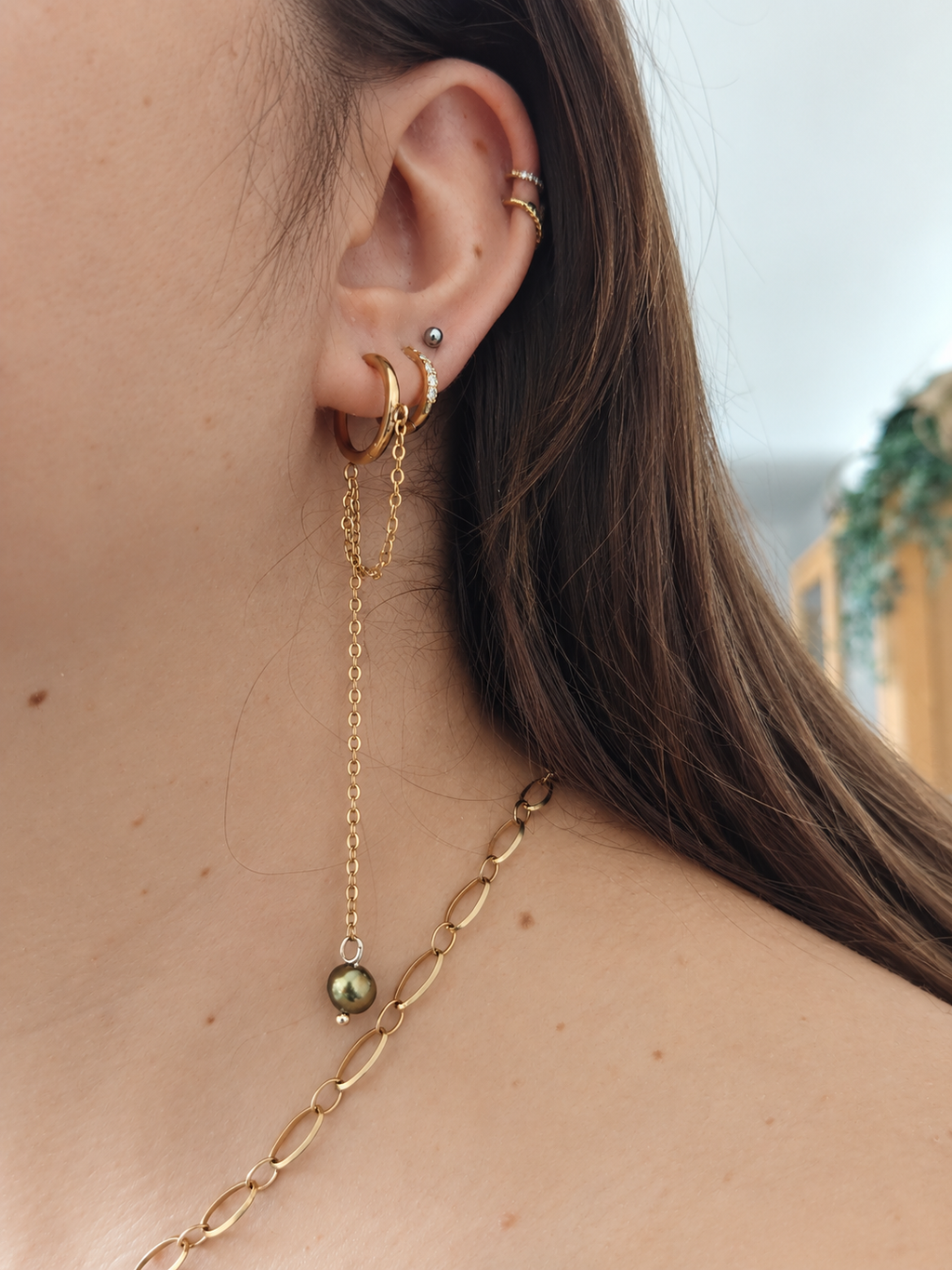 Boucles d'oreilles Iris