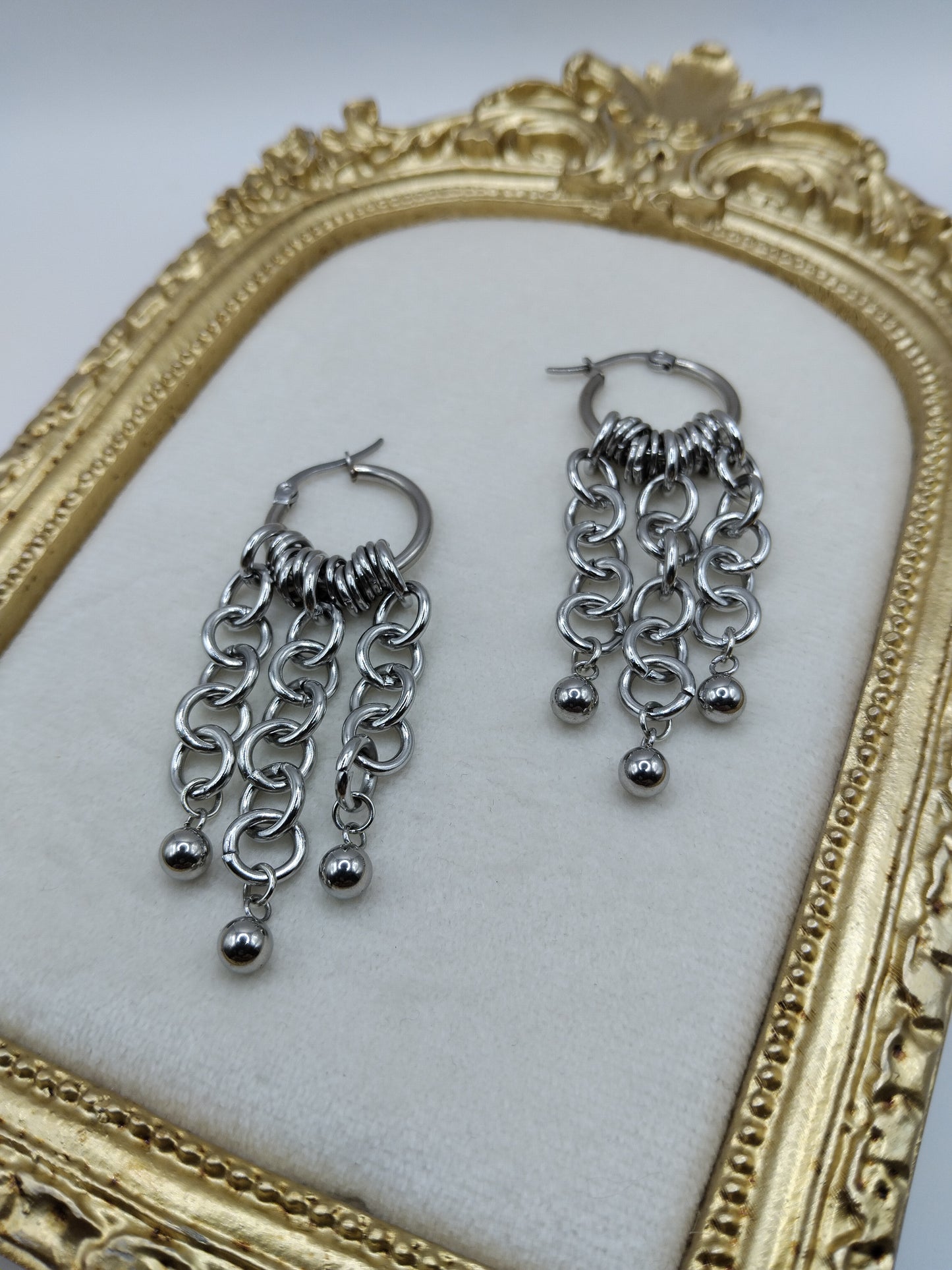 Boucles d'oreilles Lin