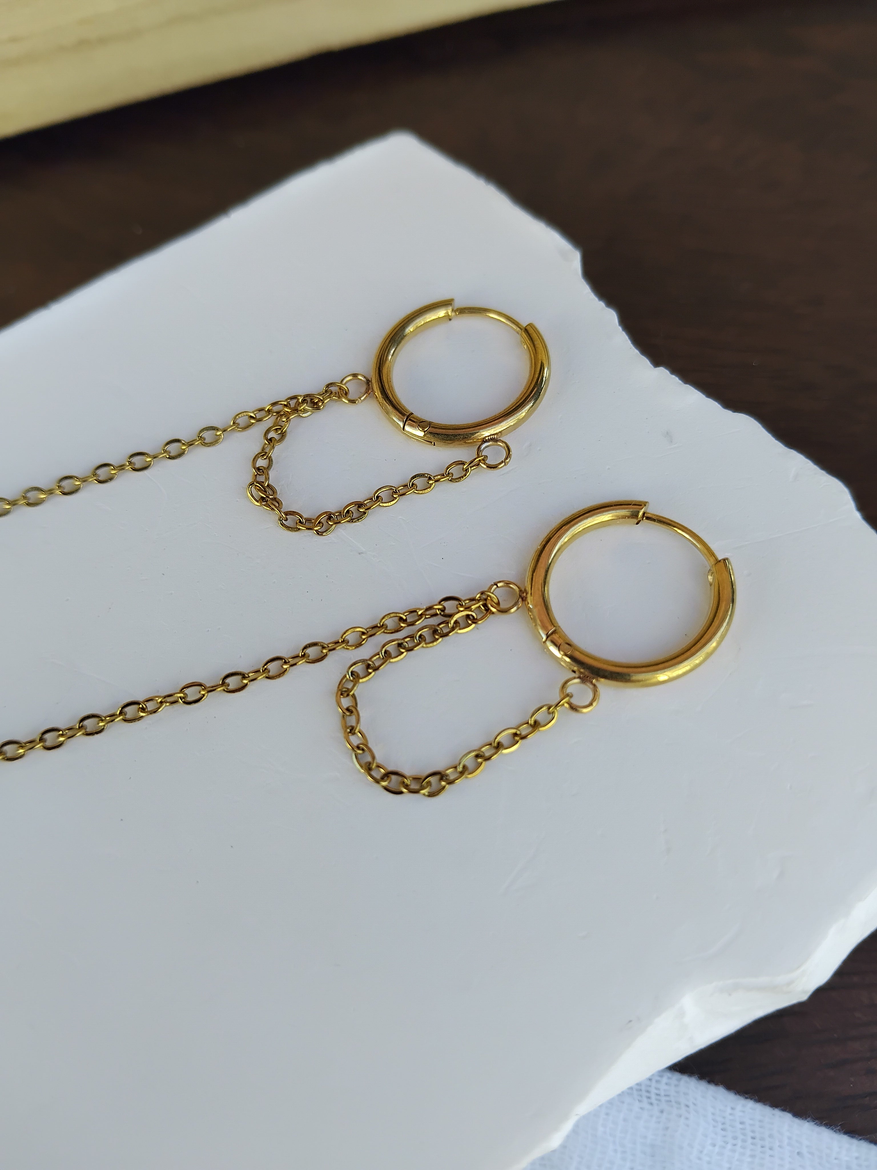 Boucles d'oreilles Iris