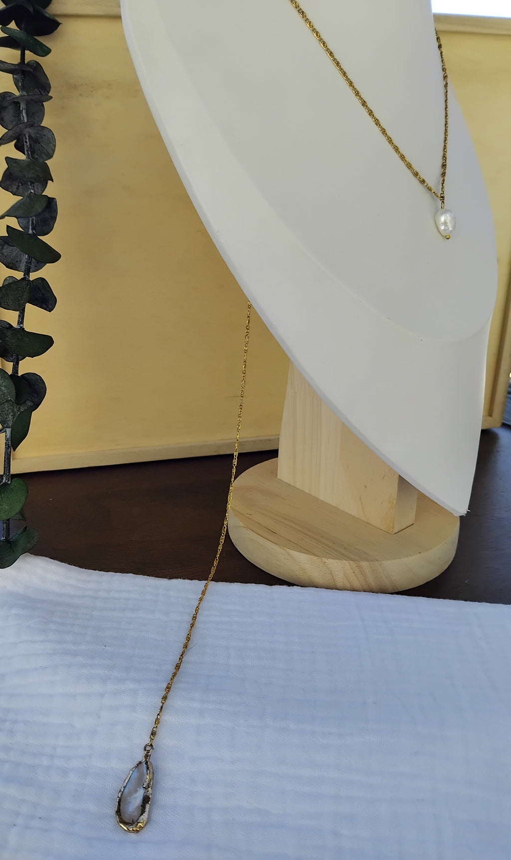 Collier de dos Céleste