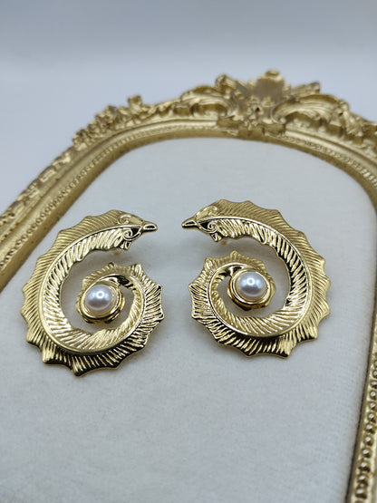 Boucles d'oreilles Marine